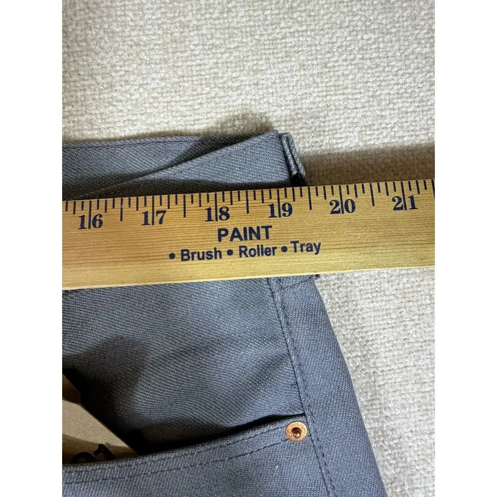 NWT Levis 501 Men 38x34 Gray Button Fly Denim Jean Preppy 5 Pocket Straight Leg